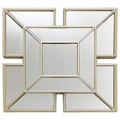 Set Of 3 Art Deco Style Mirrors, The World's Largest Mirror Collection