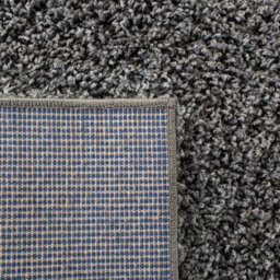 Prime Plus Thick 5Cm Pile Soft Shaggy Rugs Modern Area Rugs Bedroom Hall Rugs (Dark Grey, 60 X 110Cm) - thumbnail 3