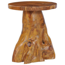 Berkfield Durable Coffee Table 40X40 Cm Solid Teak Wood - thumbnail 8