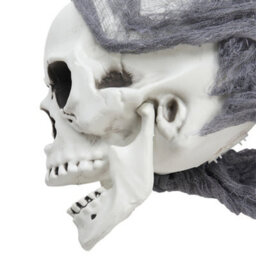 Living And Home Halloween Hanging Skull With Button Battery Glowing Eyes 85Cm(H) - thumbnail 8