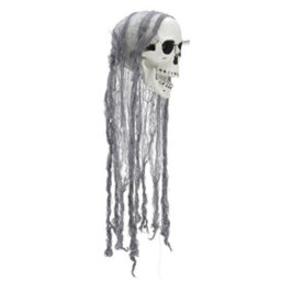 Living And Home Halloween Hanging Skull With Button Battery Glowing Eyes 85Cm(H) - thumbnail 6