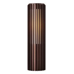 Nordlux Aludra Outdoor Aluminium Garden Post Coastal/marine Safe Brown,mains