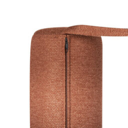 Beliani Chaise Longue Malmos Faux Linen Golden Brown - thumbnail 8