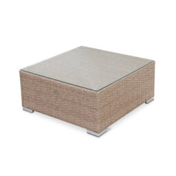 Sweeek - 5-Seater Polyrattan Corner Garden Sofa Set Napoli Beige 234X82X67 Cm - thumbnail 5