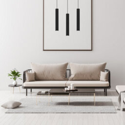 Milagro Hudson Pendant Lamp Hand Made High Quality Elegant Cylindrical Design With Matt Black Finish - thumbnail 4