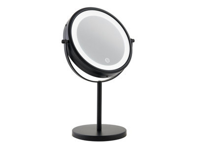 Corby of Windsor Corby Winchester Hotel Collection Freestanding Led Mirror In Matte Black - image 1