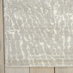 Grey Viscose , Wool  Abstract Luxurious , Modern , Wool Rug For Living Room, Bedroom - 297Cm X 419Cm - thumbnail 6
