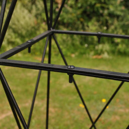 Selections Pair Of Roman Steel Garden Obelisks (2.1M) - thumbnail 5