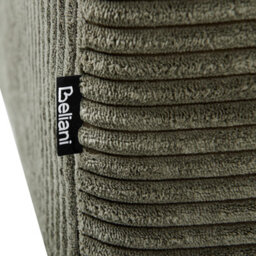 Wyld And Coco Green Jumbo Corduroy Ottoman 80 X 80 X 35 Cm - Square Footstool For Living Room - thumbnail 6