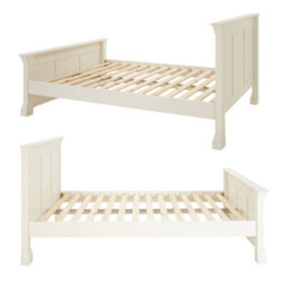 The Furniture Market Wilmslow White Painted 4Ft 6In Double Size Bed - thumbnail 8