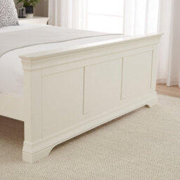 The Furniture Market Wilmslow White Painted 4Ft 6In Double Size Bed - thumbnail 4
