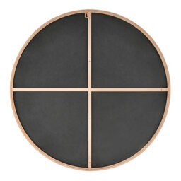 Furniturebox Uk Emma 80Cm Round White Frame Wall Mirror - thumbnail 6