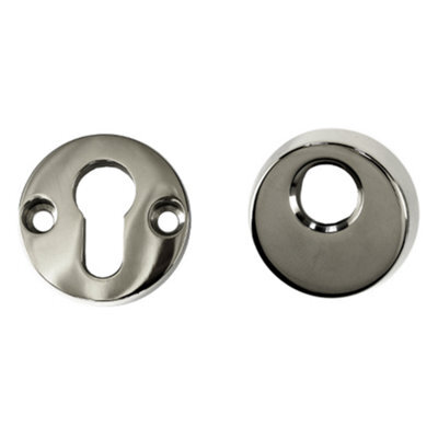 UAP Limited Uap High Security Escutcheon - Bevelled Edge - Composite And Hardwood Doors - Stainless Steel - Mirror Polished - image 1