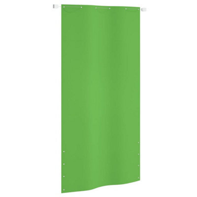 Berkfield Balcony Screen Light Green 120X240 Cm Oxford Fabric - image 1