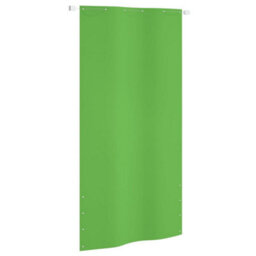Berkfield Balcony Screen Light Green 120X240 Cm Oxford Fabric - thumbnail 1