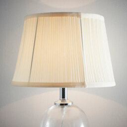 "K Living 14"" Traditional Mushroom Light Shade For Modern Table Lamps And Floor Lamps In Cream" - thumbnail 2
