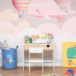 Kids Desk And Chair Set Children Study Table - thumbnail 6