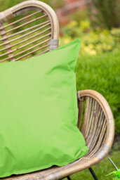 Waterproof Outdoor Garden Cushion Covers Patio Cushion Cover Cases Square Pack Of 2 Light Green 45Cm X 45Cm - thumbnail 3