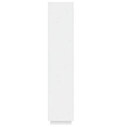 Berkfield Book Cabinet/room Divider White 40X35X167 Cm Solid Wood Pine - thumbnail 6