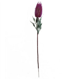 Leaf 75Cm Banksia Menziesii Pink Flower Stem Artificial - thumbnail 2