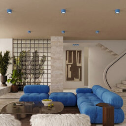 Luminosa Lighting Luminosa Modo Surface Mounted Downlight Blue 1X Gx53 - thumbnail 8