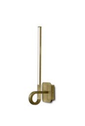 Luminosa Lighting Luminosa Cinto Wall Lamp 48Cm, 6W Led, 3000K, 480Lm, Antique Brass - thumbnail 1