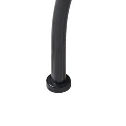 Wyld And Coco Medi Bistro Table Black Iron Round Top With Mosaic Ceramic Tiles, 60Cm. - thumbnail 8