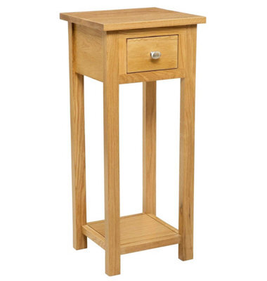 Hallowood Furniture Waverly Oak Small Telephone Table - image 1