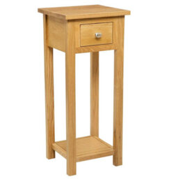 Hallowood Furniture Waverly Oak Small Telephone Table