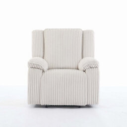 More4Homes Verona Jumbo Cord Manual Recliner Chair (Beige) - thumbnail 5