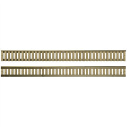 Premier Garden Supplies Tuscany Vertical Slatted (Pack Of 5) Width: 6Ft X Height: 0.5Ft Flat Capped Fence Panel/topper/trellis - thumbnail 3