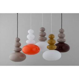 Luminosa Lighting Luminosa Diego Globe Pendant Ceiling Light Honey Gloss Gu10 - thumbnail 3
