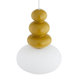 Luminosa Lighting Luminosa Diego Globe Pendant Ceiling Light Honey Gloss Gu10 - thumbnail 2