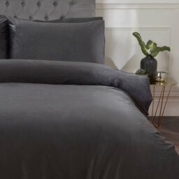 Smart Living Luxury Soft & Elegant Matte Velvet Duvet Cover Set With Pillowcases - thumbnail 2