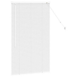 Walplus Window Blind With Curtains Manual White Aluminium - thumbnail 5