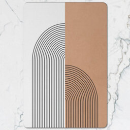 Benjamin Tate Design Designer Artwork Set Of 12 Placemat Coaster With Wood Bottom For Elegant Table Decor Exclusive Edition - thumbnail 2