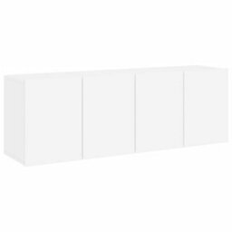 Vidaxl Tv Cabinets Wall-Mounted 2 Pcs White 60X30X41 Cm - thumbnail 2