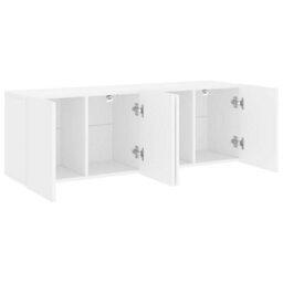 Vidaxl Tv Cabinets Wall-Mounted 2 Pcs White 60X30X41 Cm - thumbnail 6