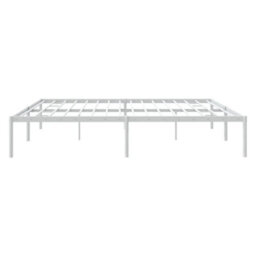 Berkfield Metal Bed Frame White 180X200 Cm 6Ft Super King - thumbnail 6