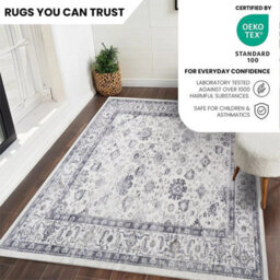 Ameha Serene Cashmere Rug 160 X 230 Cm Large Area Bedroom Modern Living Room Carpet Hallway Indoor/outdoor Non Slip Rugs - thumbnail 3
