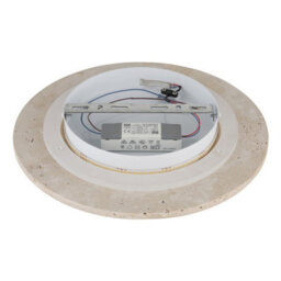 Luminosa Lighting Luminosa Jillian Wall Lamp Travertine Stone Led 3000K - thumbnail 4