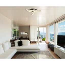 Luminosa Lighting Luminosa Nabro Integrated Led Semi Flush Ceiling Light Chrome Led 3500K - thumbnail 2