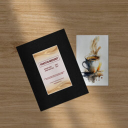 Ak Frames 8X6 Black Picture Mounts To Fit 5X3 Aperture Size - Mount Board Only (No Frame Included) - thumbnail 5