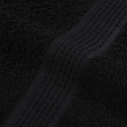 Walplus Hand Towels 2 Pcs Black 50X100 Cm 360 Gsm 100% Cotton - thumbnail 7