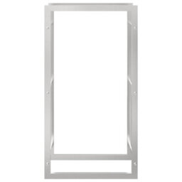 Walplus Firewood Rack 50X28X94 Cm Stainless Steel - thumbnail 4