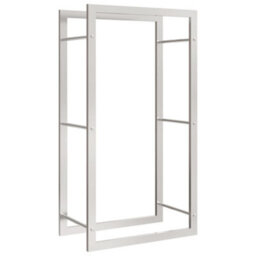Walplus Firewood Rack 50X28X94 Cm Stainless Steel - thumbnail 2