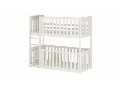 Arten Konrad Cotton Children's Bunk Bed With Enclosed Lower Cot Bed And Separable Singles - Mattresses Not Included - image 1