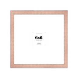 "6X6"" Bronze Picture Frame - 6X6"" Square Frame With 2X2"" Mount For 6X6""/2X2"" Pictures Art Deco Style Room Decor, 1 Pack" - thumbnail 1