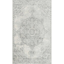 Livabliss Monaco-Vintage Grey Ivory Traditional Boho Living Dining Bedroom Rug 80 X 150 Cm Easy Care, Non Shedding - thumbnail 1