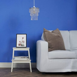 Valuelights 3 Tier Pair Of Clear Acrylic Bead Droplet Ceiling Lamp Shades - thumbnail 4